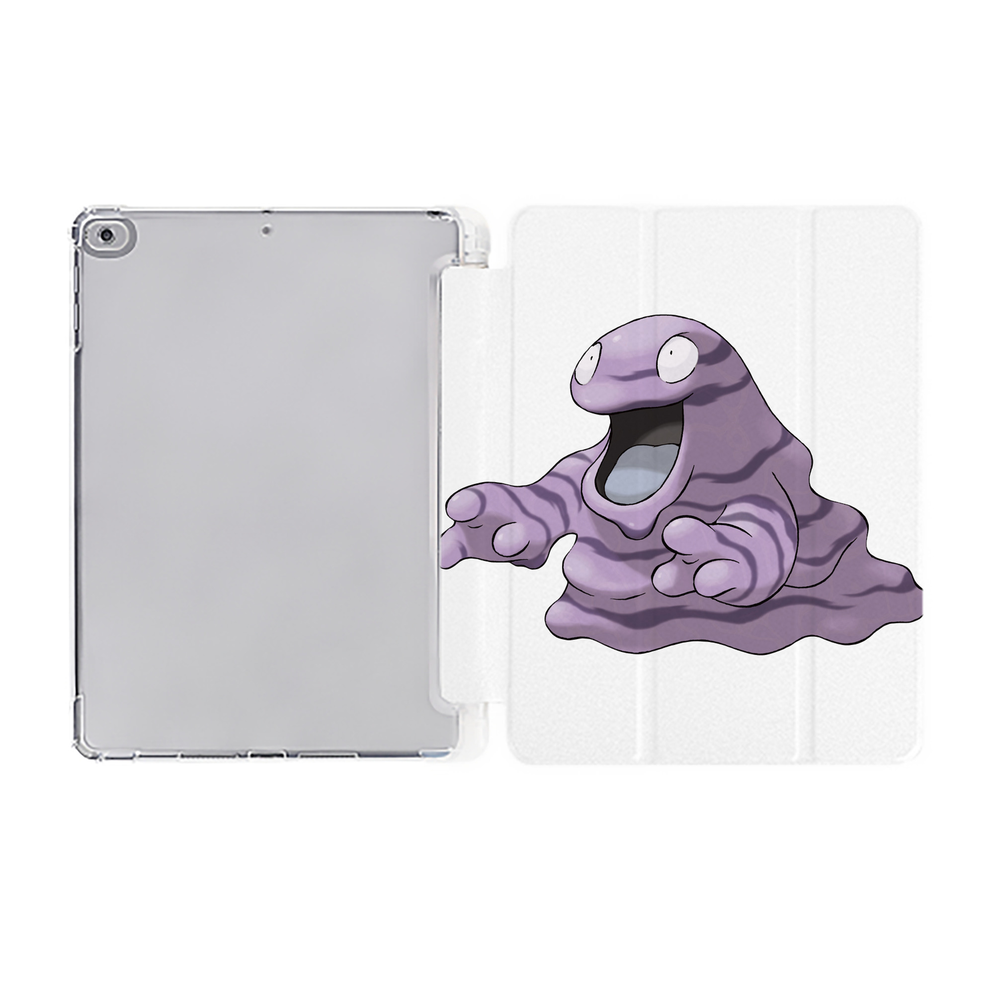 （画像用） ポケットモンスター Pokémon IPad ケース ペン収納付き 三つ折りスタンド PUレザー×シリコン 対応機種9.5/10.5/10.9インチ